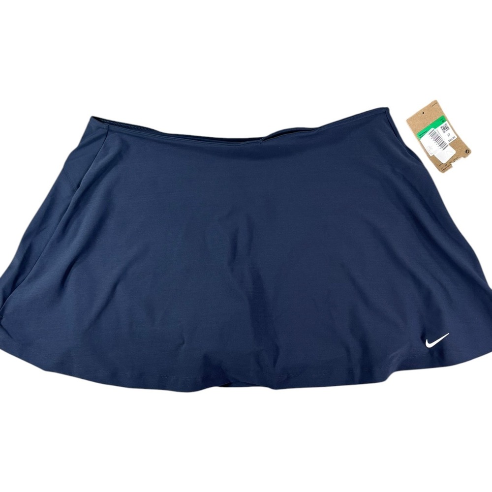 Nike Golf Skirt Womens XL Blue‎ Lined Sweat Wicking Gym & Training Athleisure